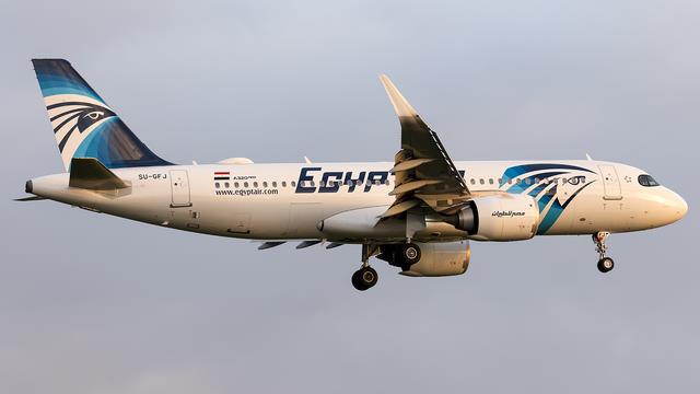 SU-GFJ:Airbus A320:EgyptAir